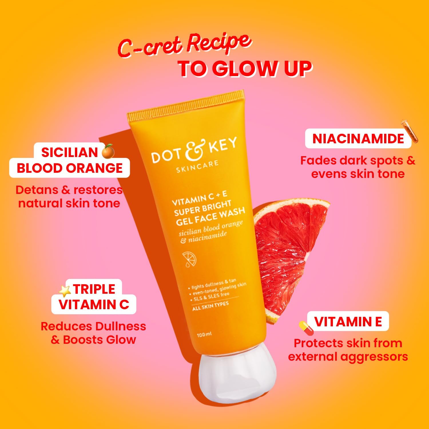 FOUNTINA Dott Keey triple vitamin C formula emphasizes brightening and antioxidant benefits.