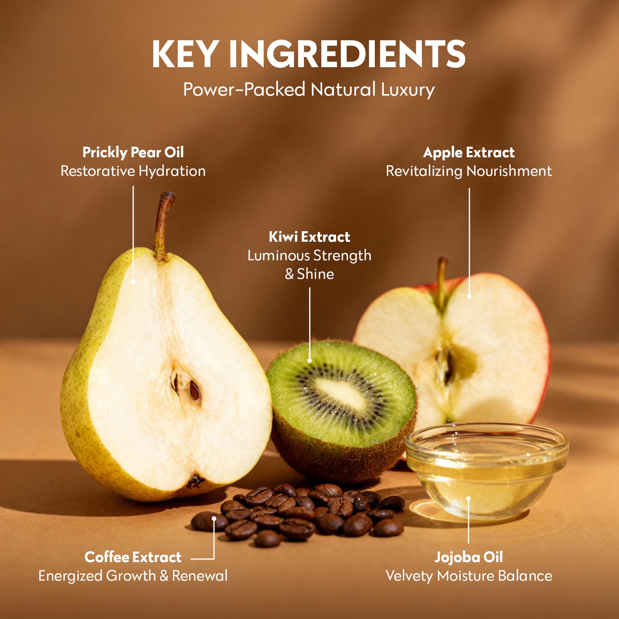 Four Reasons Bio-Molecule Repair Serum applied to dry hair for softness and shine.