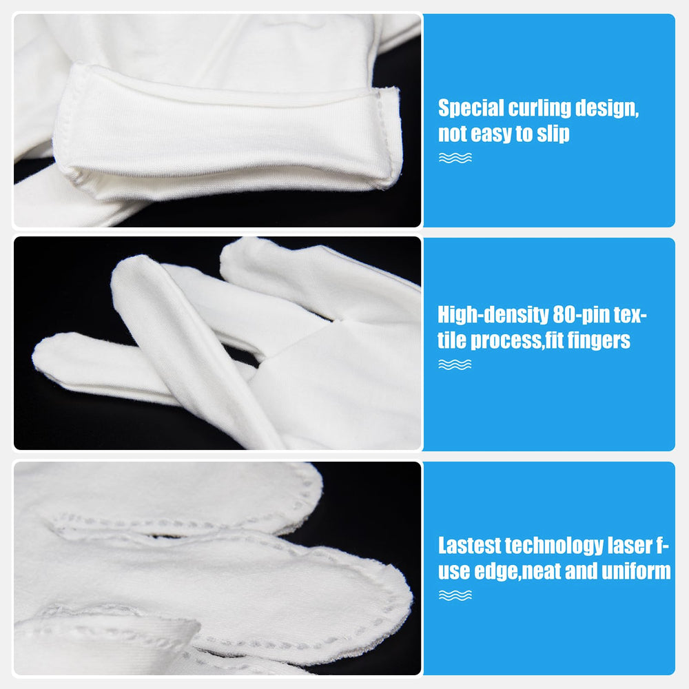 FourSeas overnight moisturizing gloves lock in hydration after skincare.