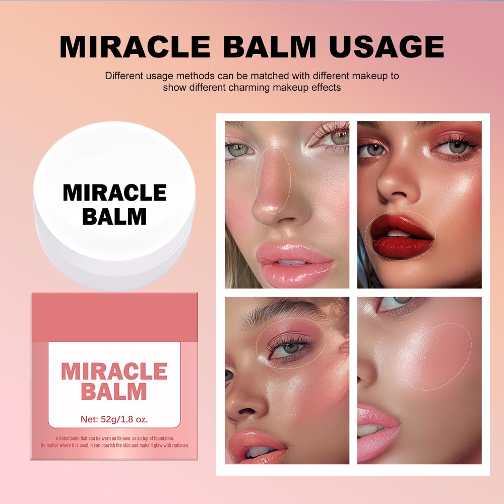 Fovcos Miracle Balm provides lightweight hydration and versatile glow.