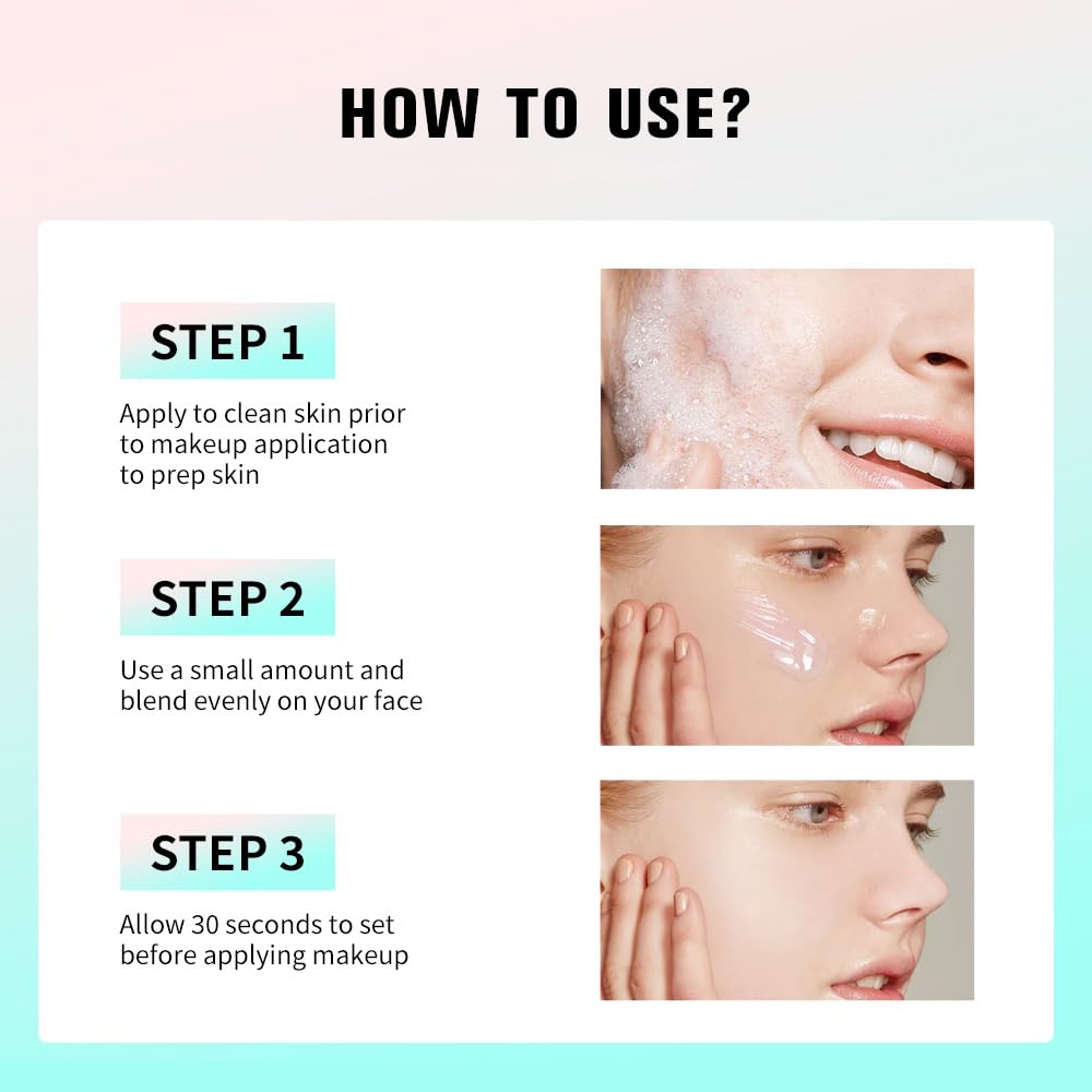 Fovcos Power Face Primer helps control oil for a shine-free finish