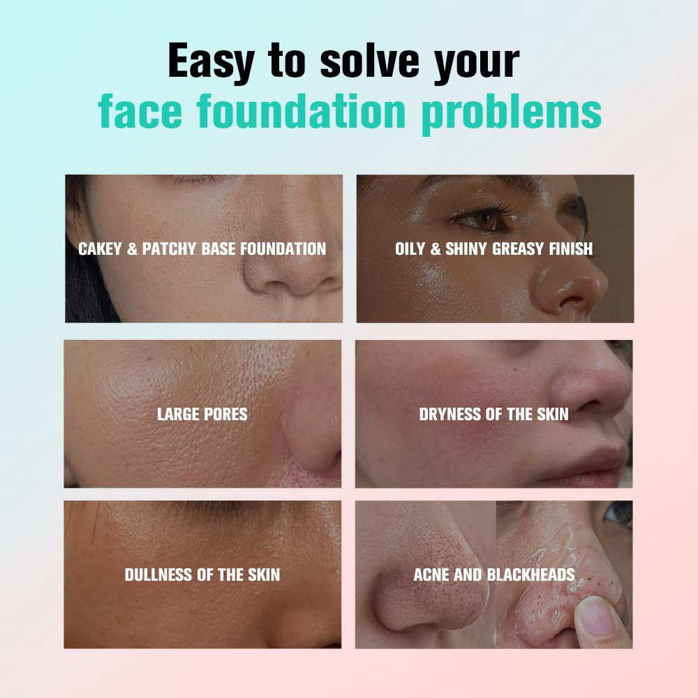 Fovcos Power Face Primer works to smooth pores for a softer complexion