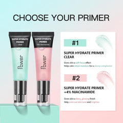 Fovcos Power Face Primer prepares skin for makeup with a natural base