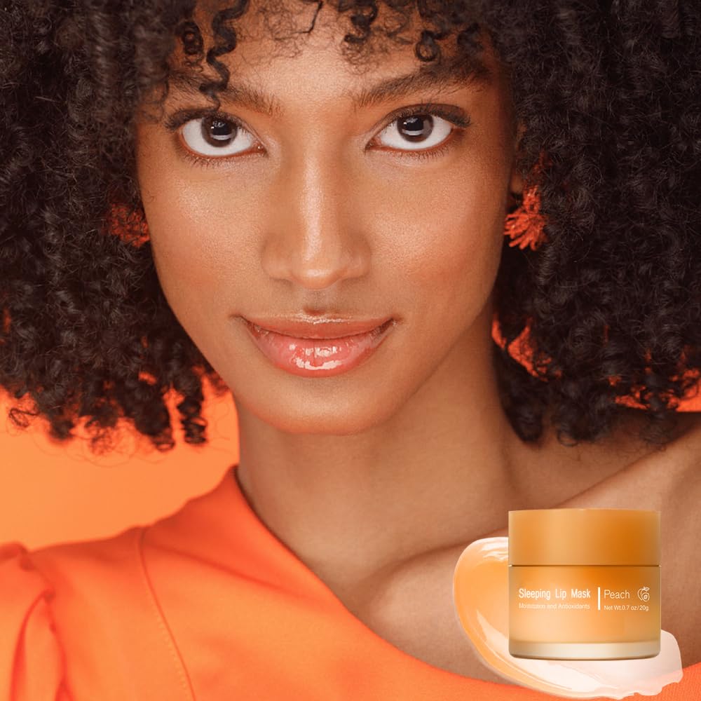 Morning after shows improved lip texture and subtle color.