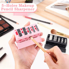 FOWSRHRG eyebrow sharpener 5-hole, durable blades for defined brow tips.