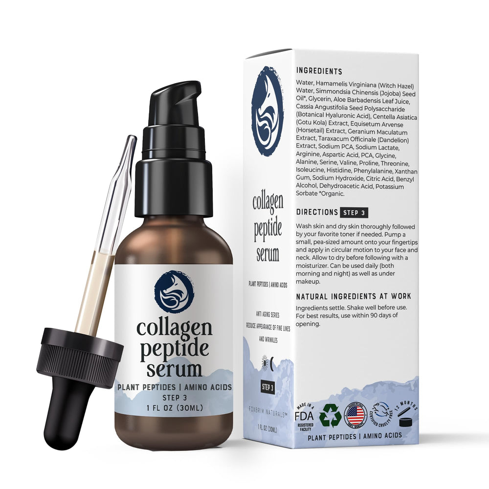 Foxbrim Naturals label highlights vegan, fragrance-free skincare options