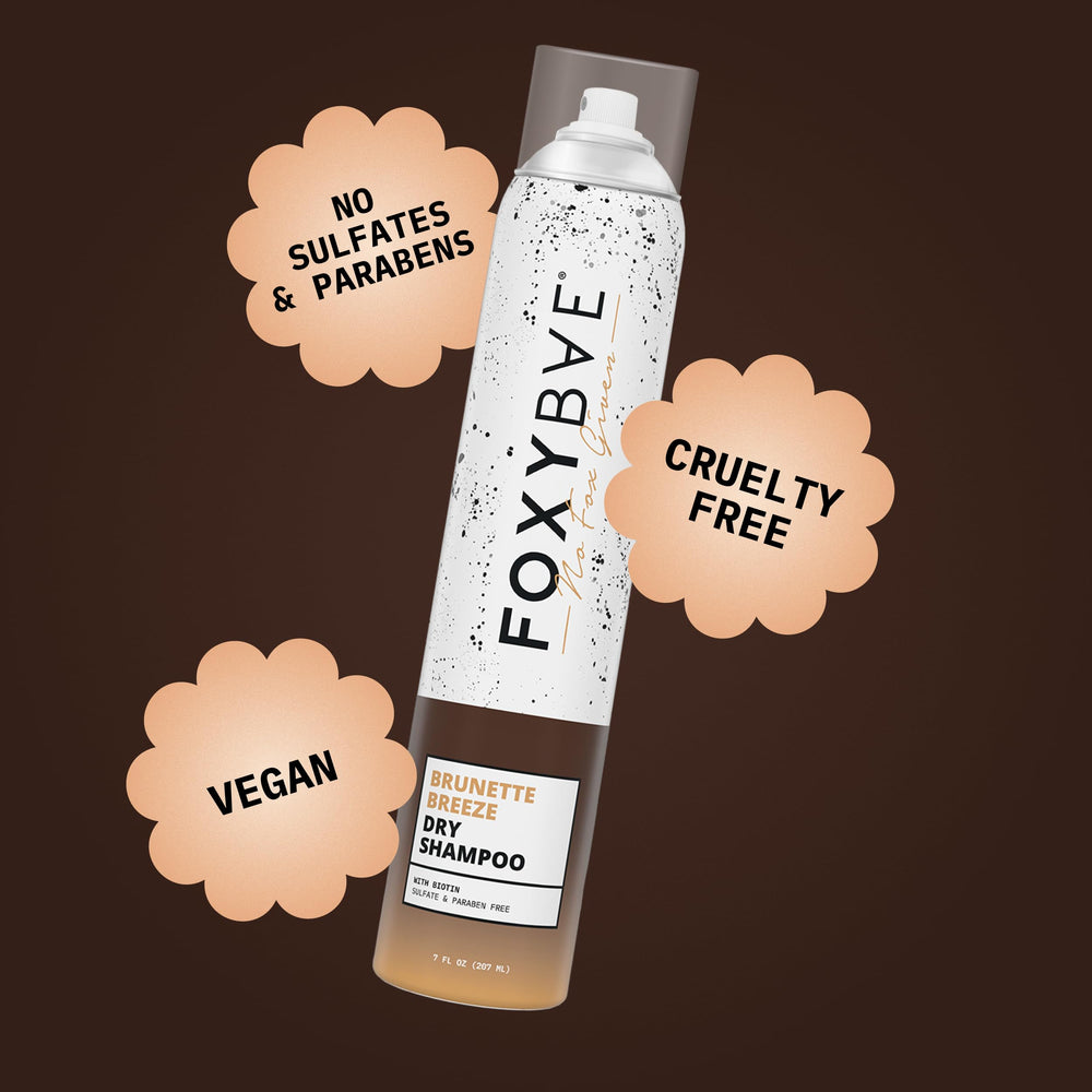 FoxyBae vegan, sulfate-free formula is safe for color-treated hair.