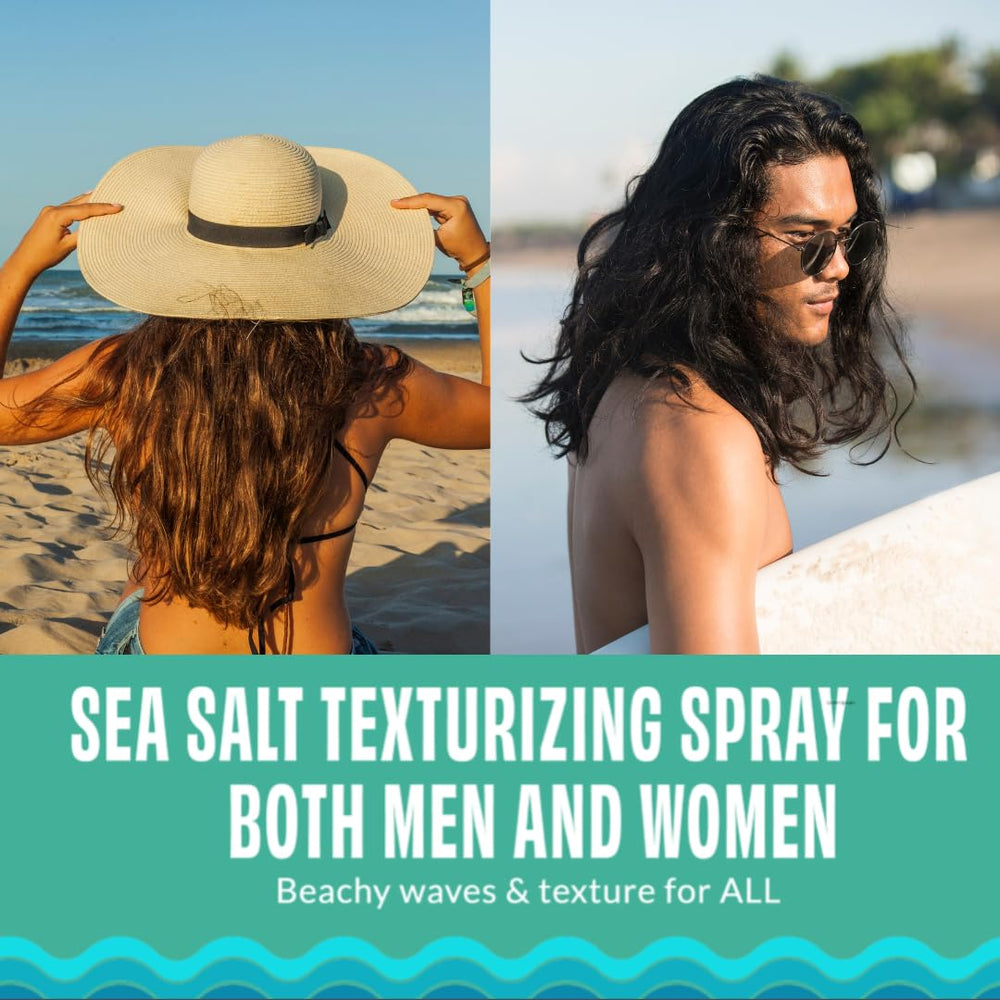 Bed hair texture achieved with FoxyBae Sea Salt Spray for effortless style.