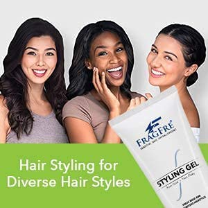 FRAGFRE alcohol-free formula fosters comfortable, soft hair throughout the day