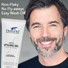 FRAGFRE fragrance-free formula supports comfortable styling on sensitive skin.
