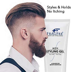 FRAGFRE styling ideas with pompadour using FRAGFRE gel