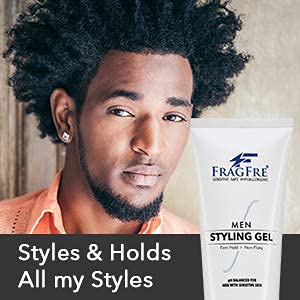 FRAGFRE unscented colorless gel illustrating safe, fragrance-free formula