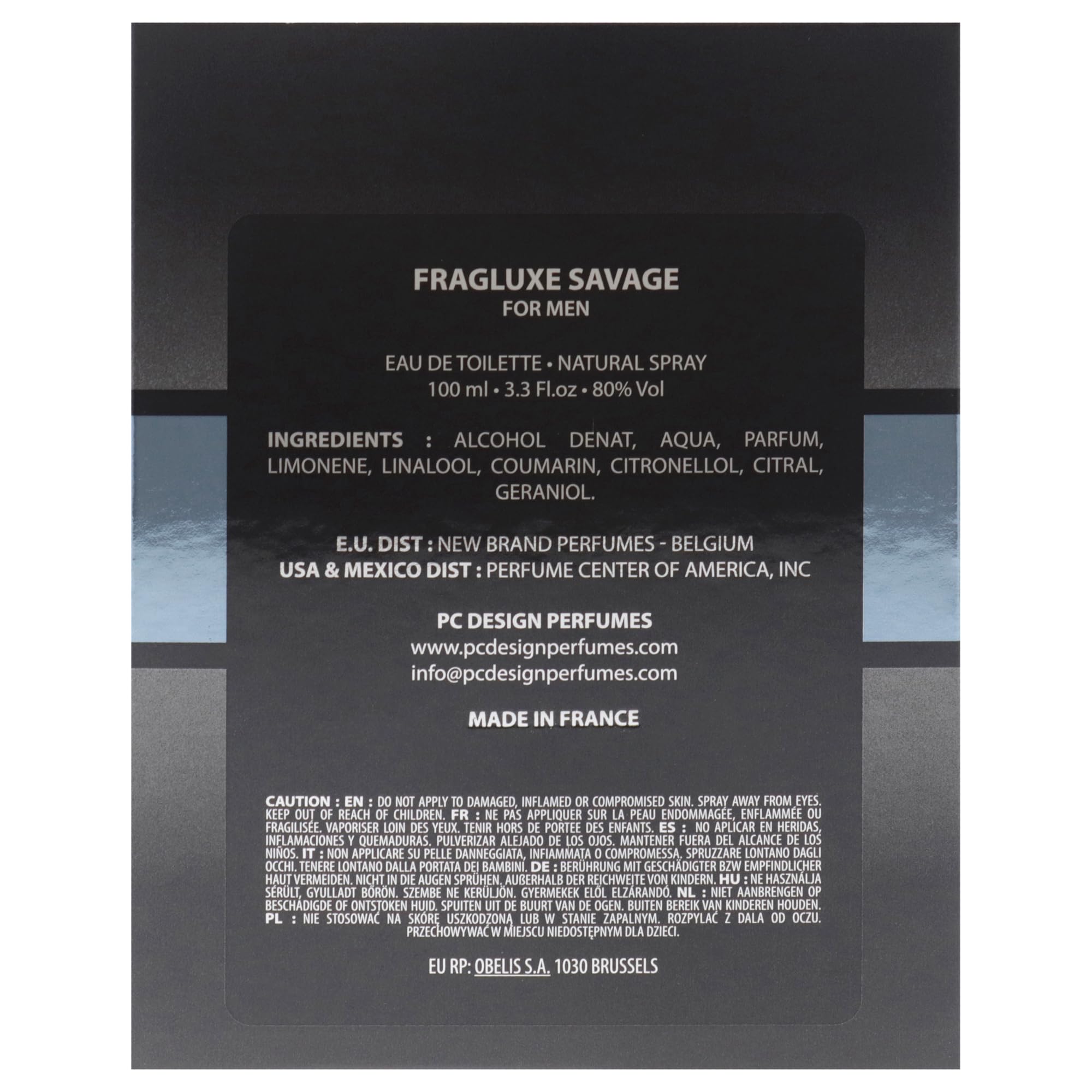 Fragluxe Savage for Men gift-ready packaging for occasions