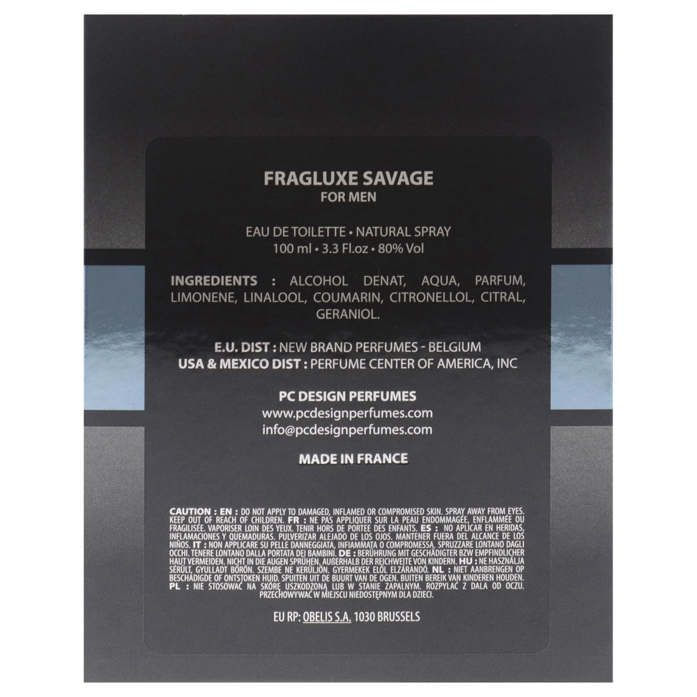 Fragluxe Savage for Men gift-ready packaging for occasions