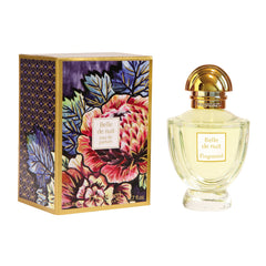 Fragonard Belle de Nuit bottle close-up, ideal for evening wear and refined moments