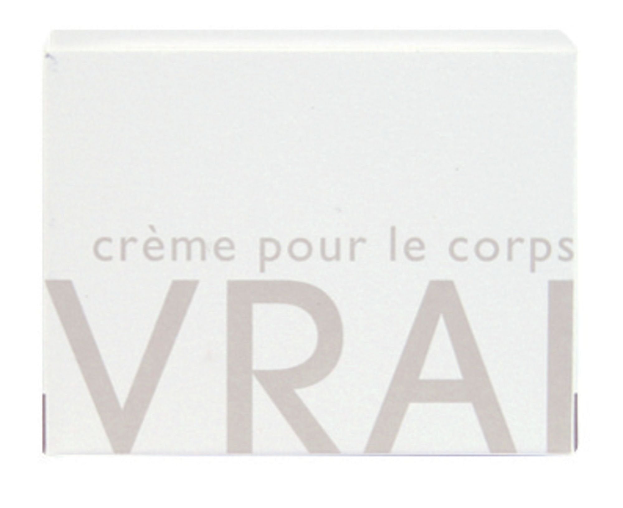 Fragonard VRAI Luxurious Body Cream jar 200ml nourishes skin daily