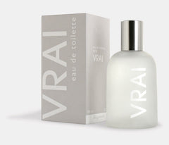 Fragonard VRAI top notes blend bergamot, verbena and lemon for a refreshing opening.