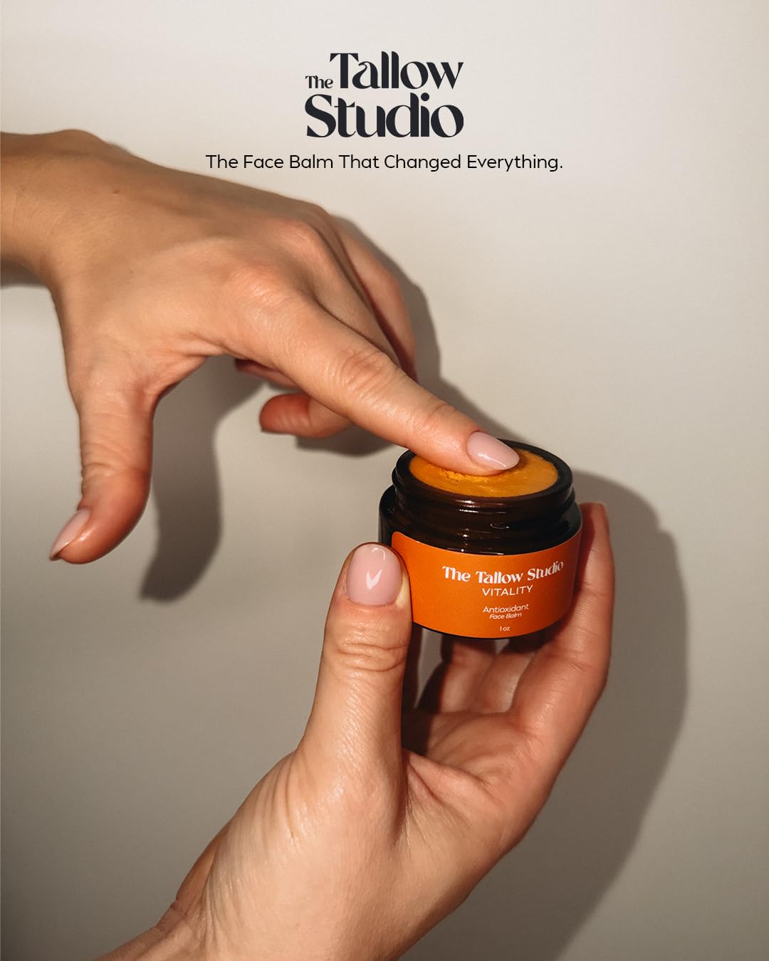 Fragrance-free label indicating clean, simple ingredients for sensitive skin