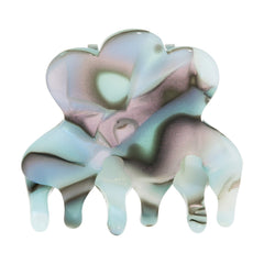 France Luxe Mini Mermaid Claw Clip shell shape detail for secure small strands.
