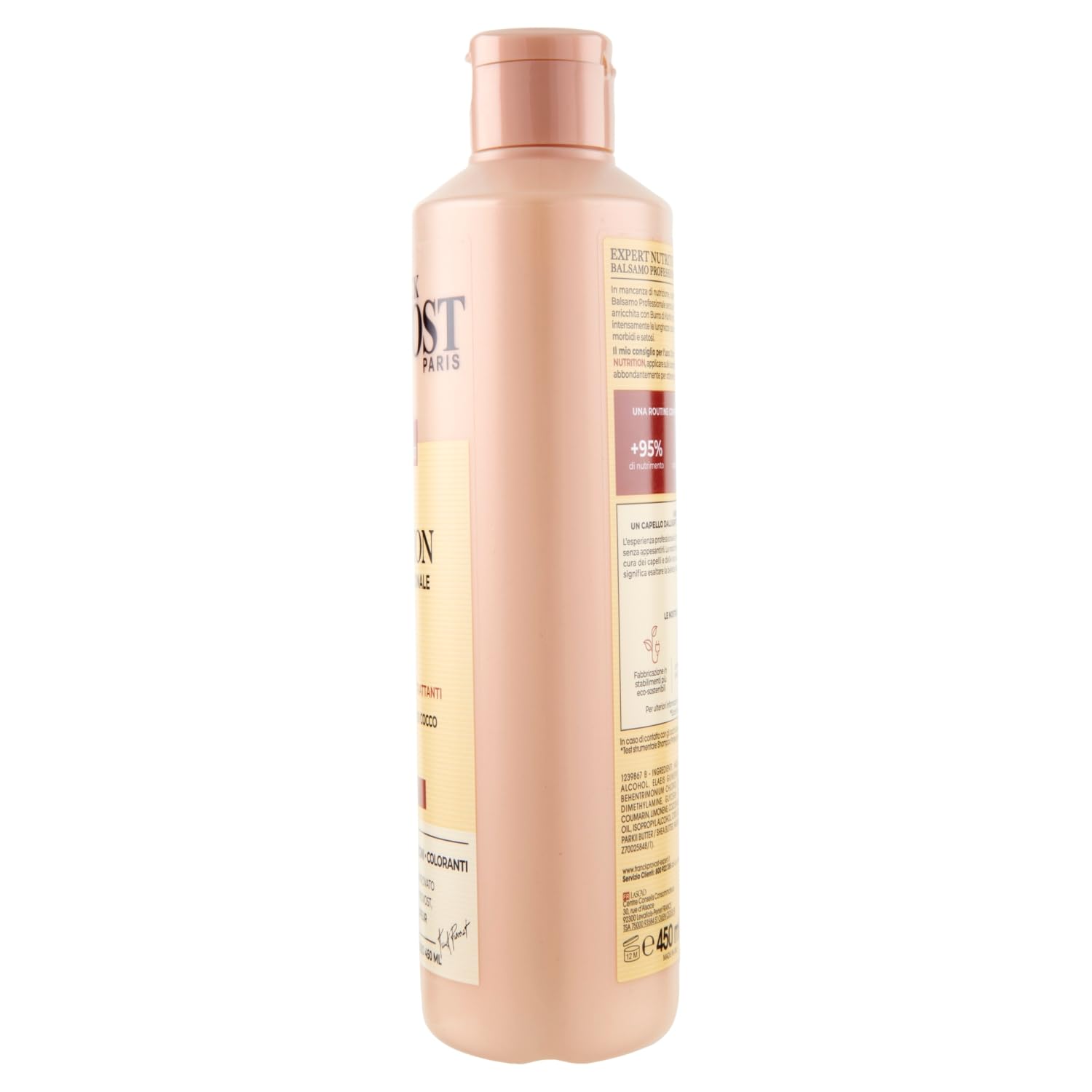 Soft, manageable hair after using Franck Provost Nutrition Conditioner.