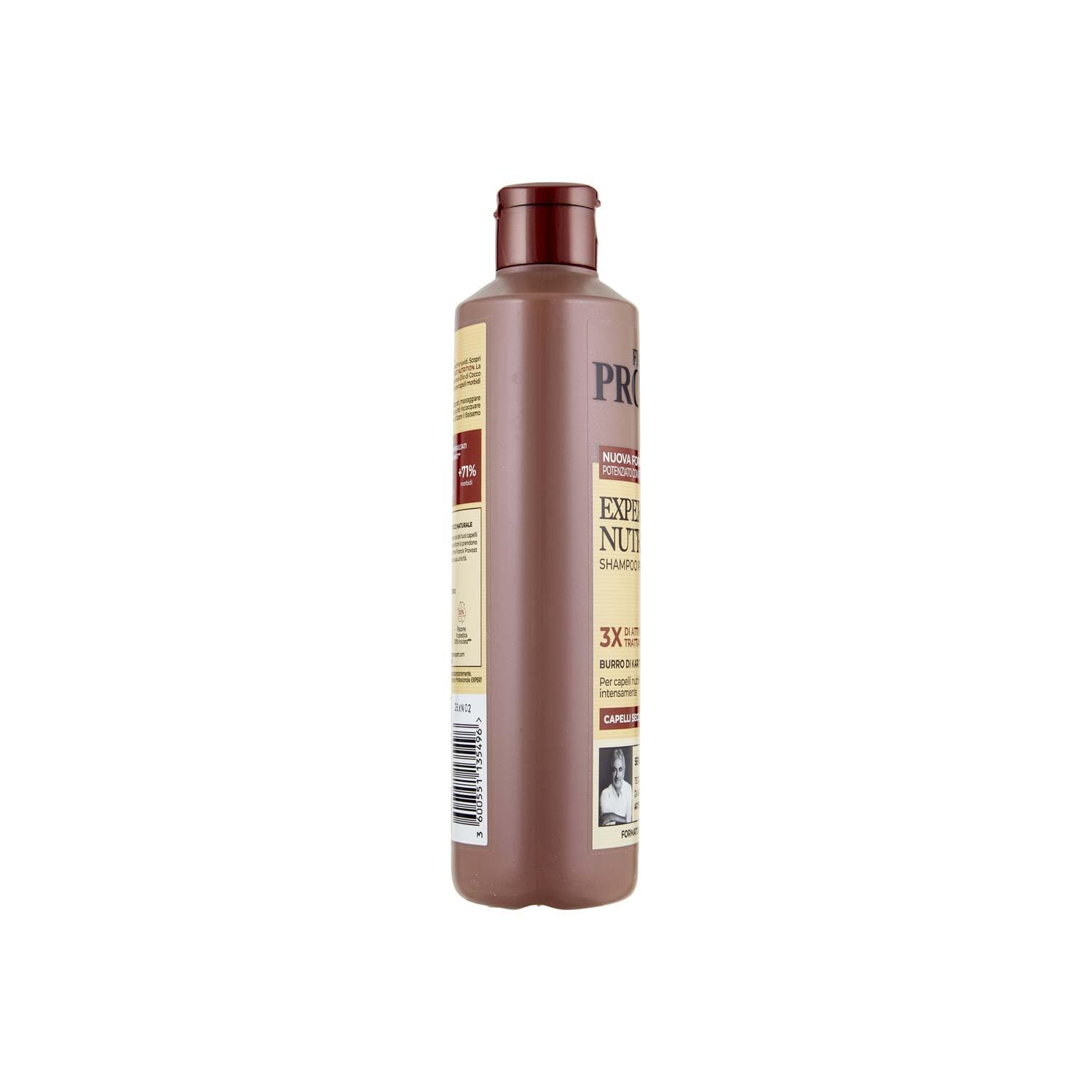 Creamy foam from Franck Provost Paris Shampoo Expert Nutrition in hand