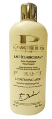 Francoise Bedon extra-strong skin lightening body milk bottle for rich hydration and subtle brightening