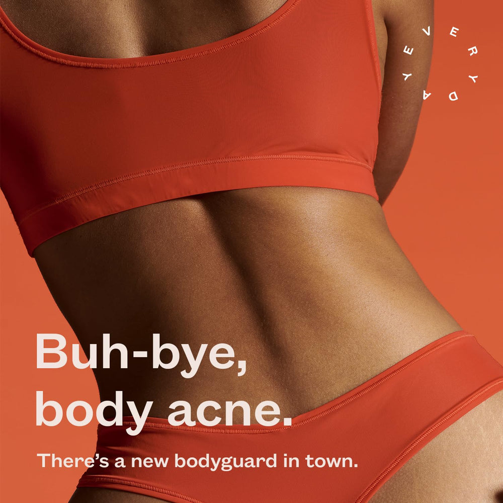 Framk body Clearing Body Wash product on display, vegan and cruelty-free promise