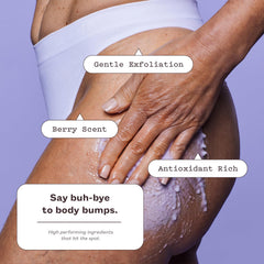 frank body niacinamide body scrub green tea soothing rub reduces irritation