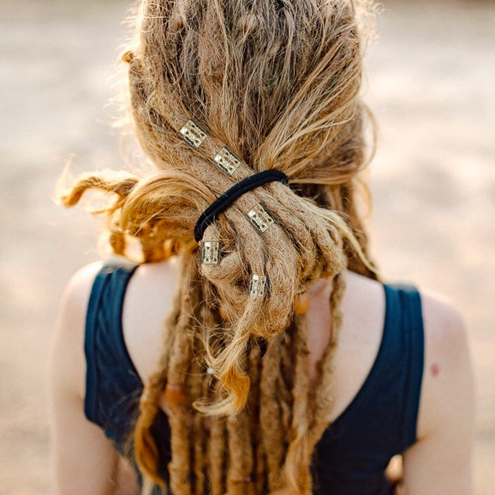 FRDTLUTHW bite-sized clips in gold for secure braid decoration
