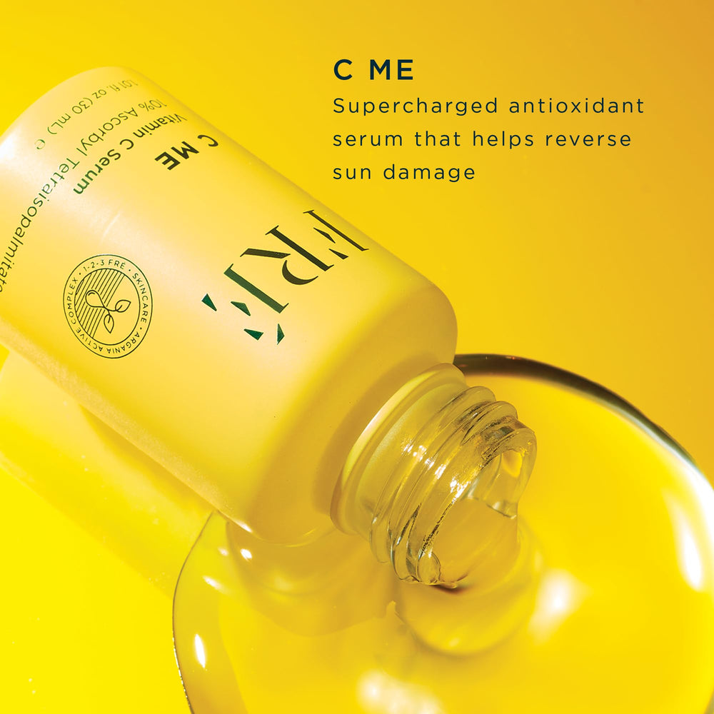 FRÉ C ME serum dropper close-up showing a smooth formula