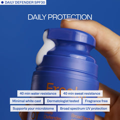 Freaks of Nature Daily Defender SPF 30 tube for everyday sun safety