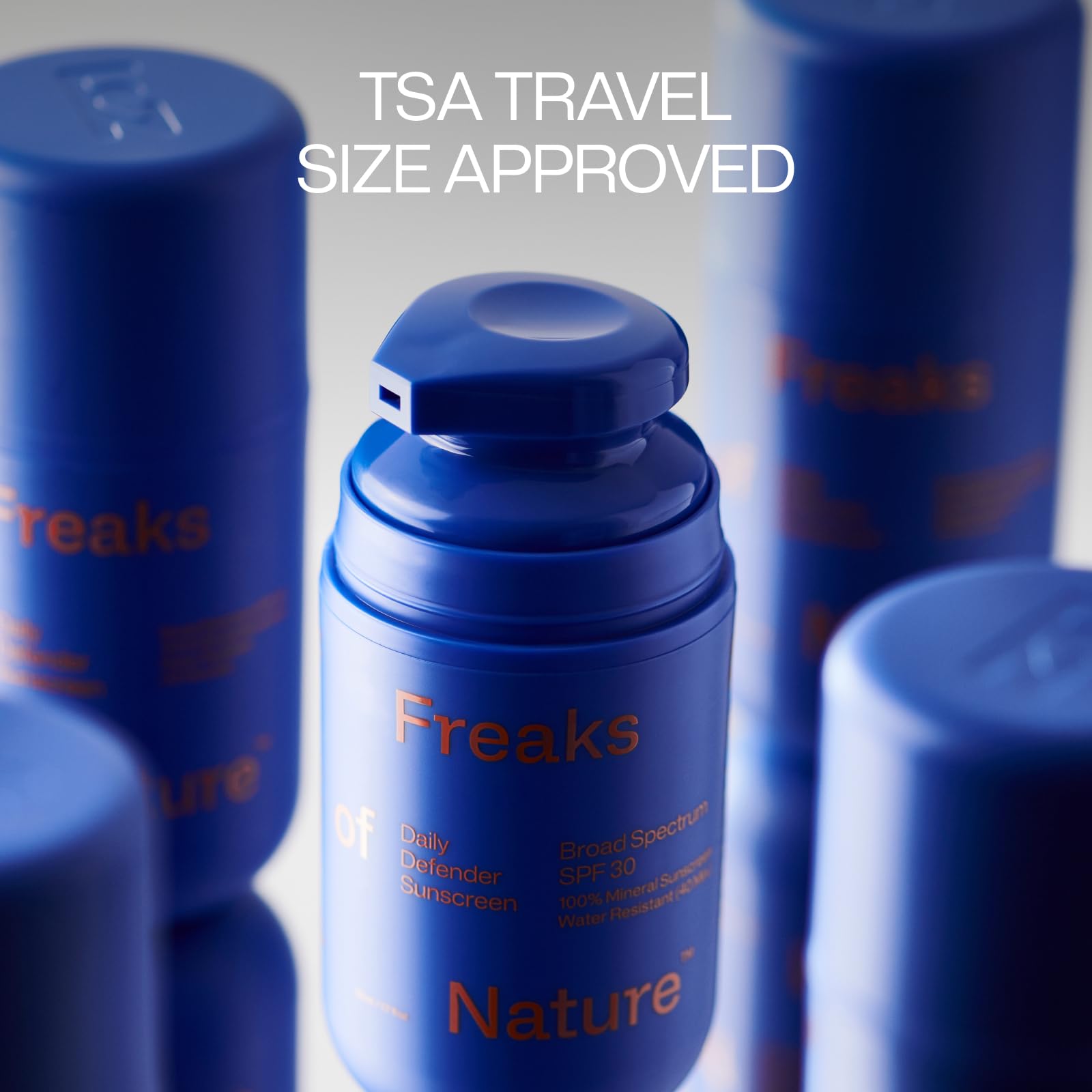 Freaks of Nature Daily Defender SPF 30 water-resistance in action.