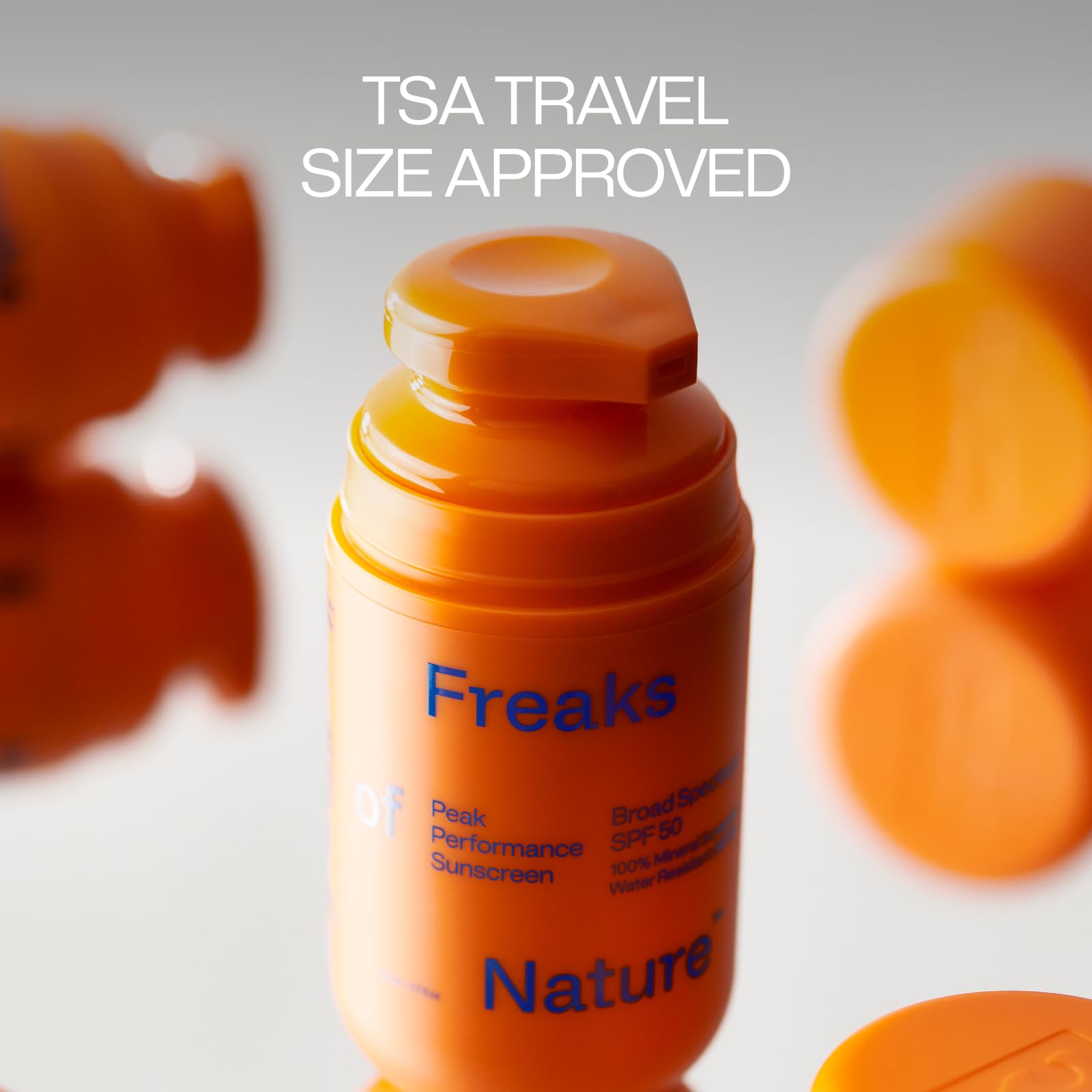 Freaks of Nature Peak Performance SPF 50 vegan silk protein visualization for skin comfort
