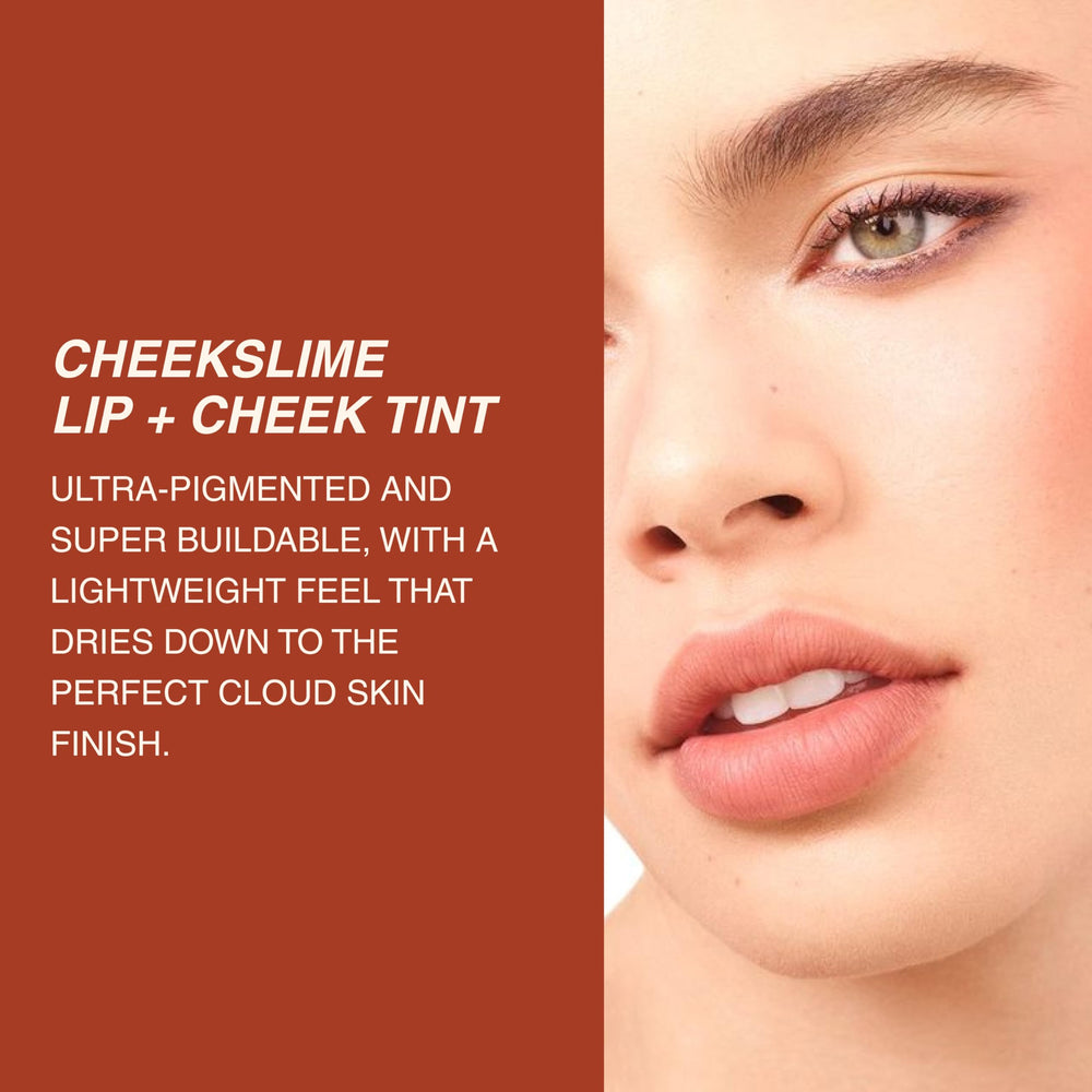 Freck Beauty Cheekslime natural flush dries down for a lasting finish