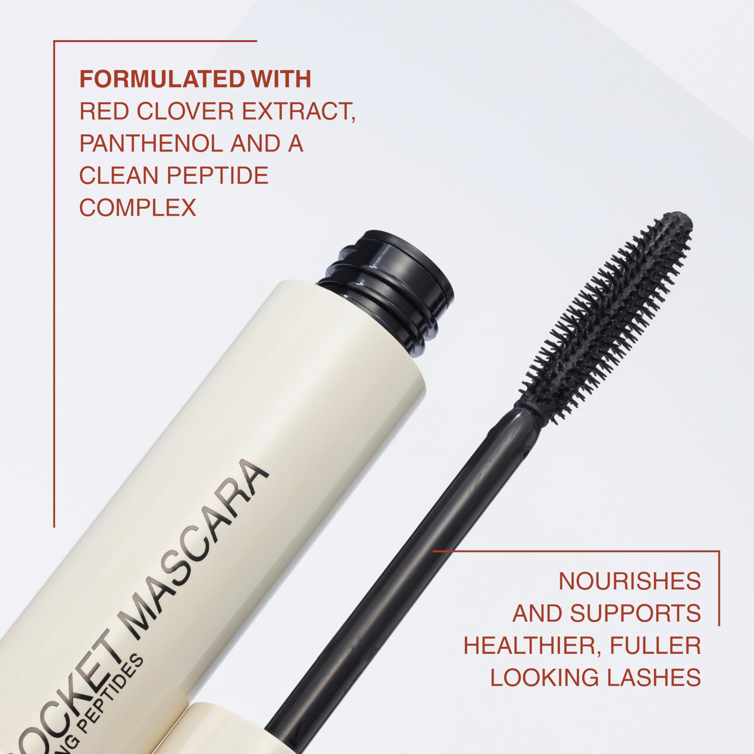 Freck Beauty LASHROCKET lashes full-definition image with dramatic lift.