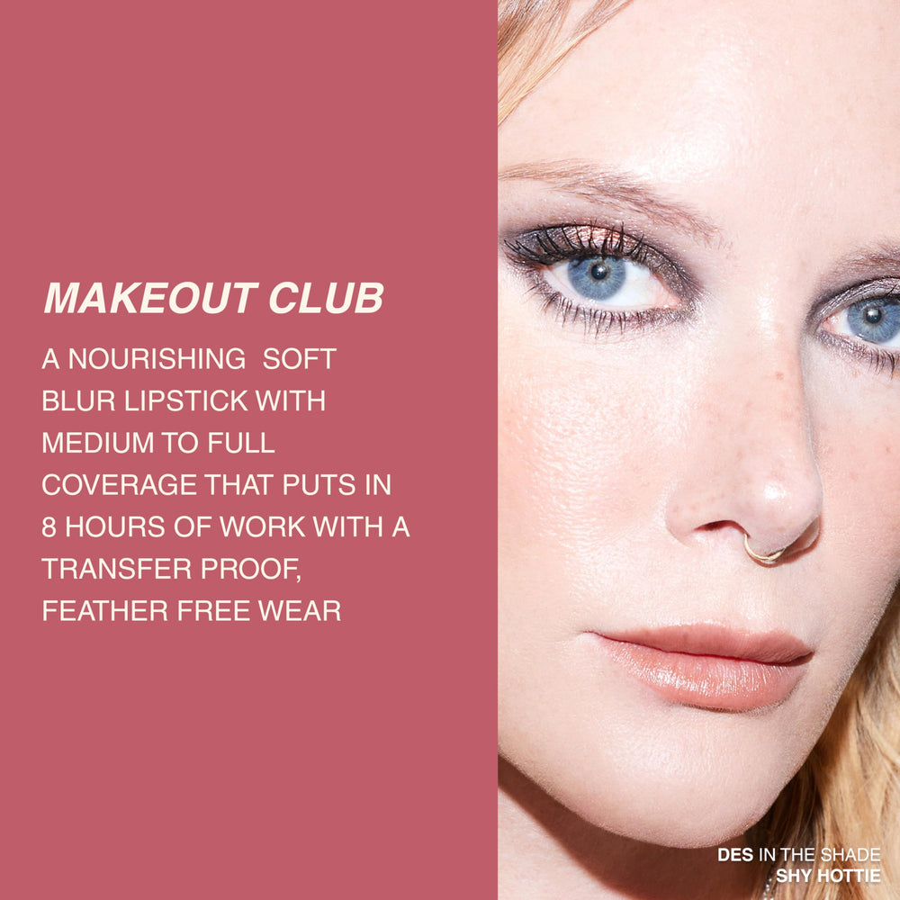 Diverse skin tone swatches of Freck Beauty MAKEOUT CLUB shades for universal FLATTERing looks.