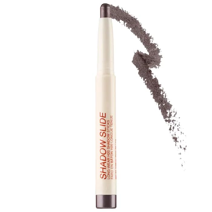 Freck Shadow Slide swatch in deep gunmetal shows vibrant, wearable color