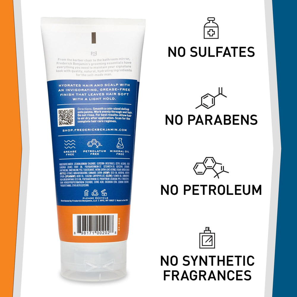 Frederick Benjamin Daily Hydrator cooling tingle noted on scalp during use