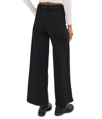 Free People Kellee high-rise palazzo pants, pleats visible, adds movement and drape.