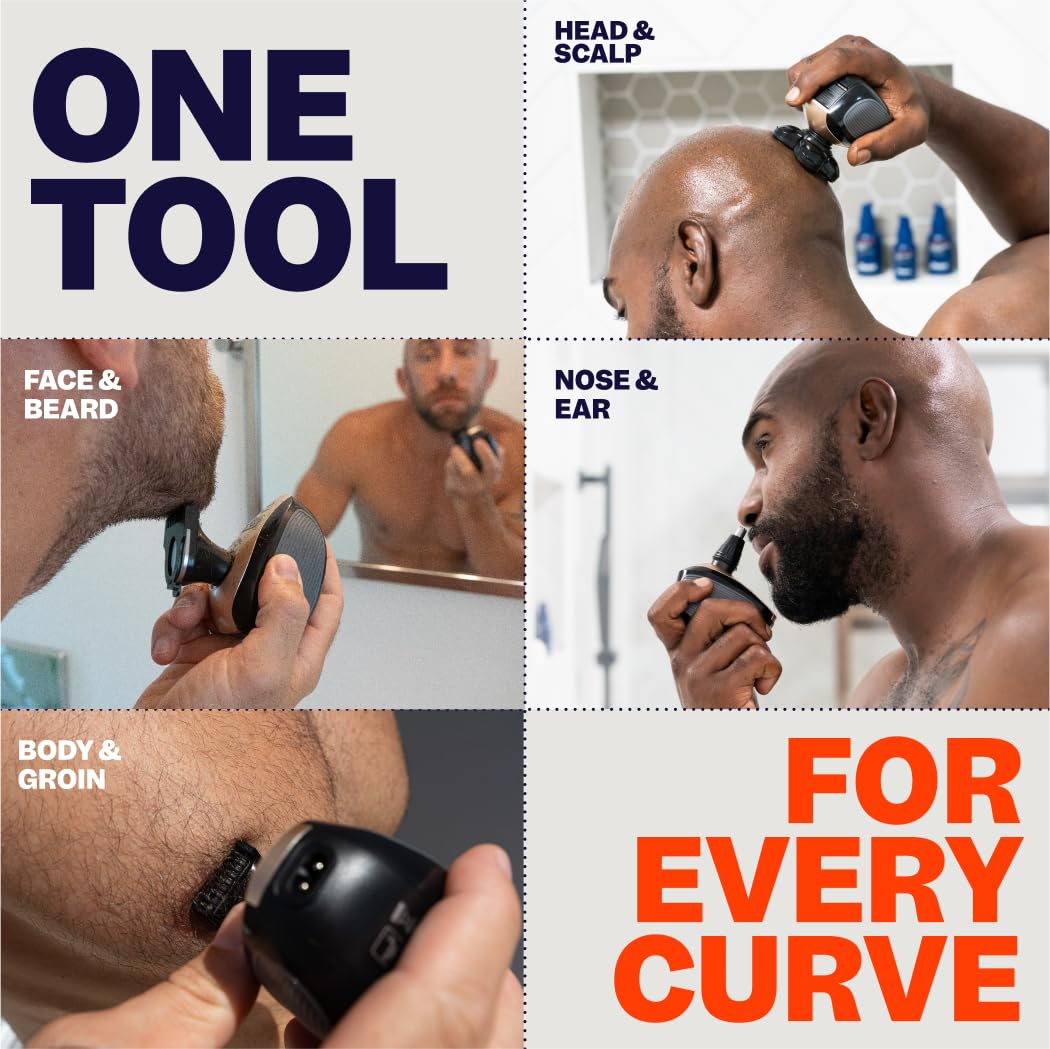 Freebird FlexSeries nose trimmer for precise grooming in tight spots.