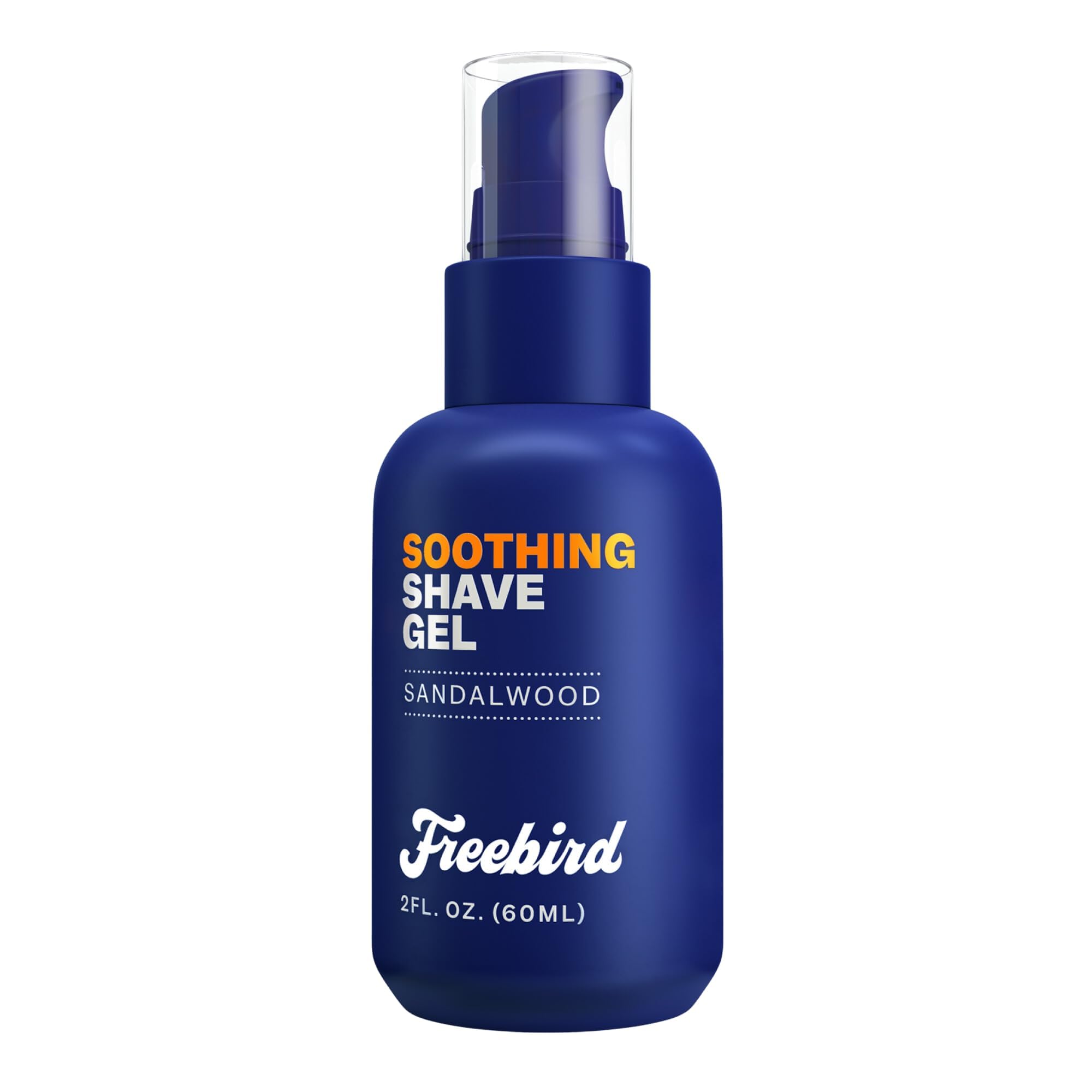 Freebird Shave Gel 60ml bottle for precise, irritation-free shaving.