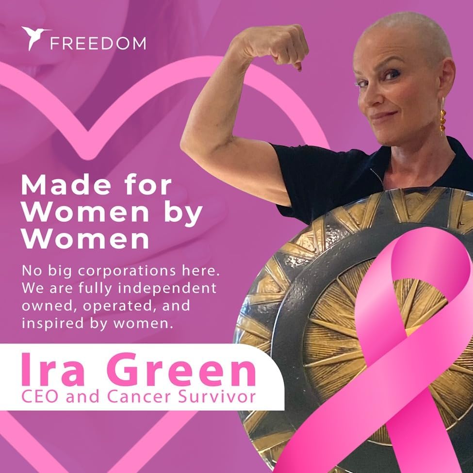 Freedom deodorant provides 24-hour odor protection for all-day freshness