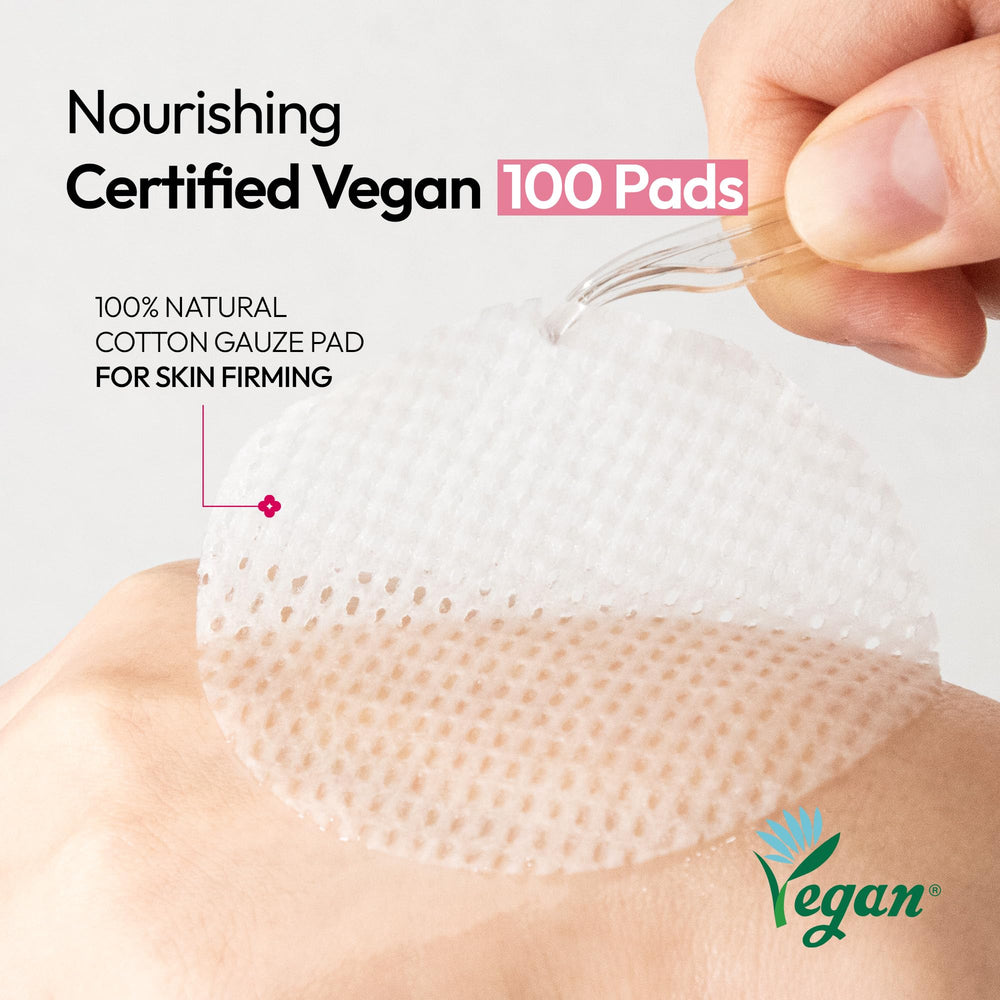 FreeGo Deep Collagen pad in hand for an easy skincare routine