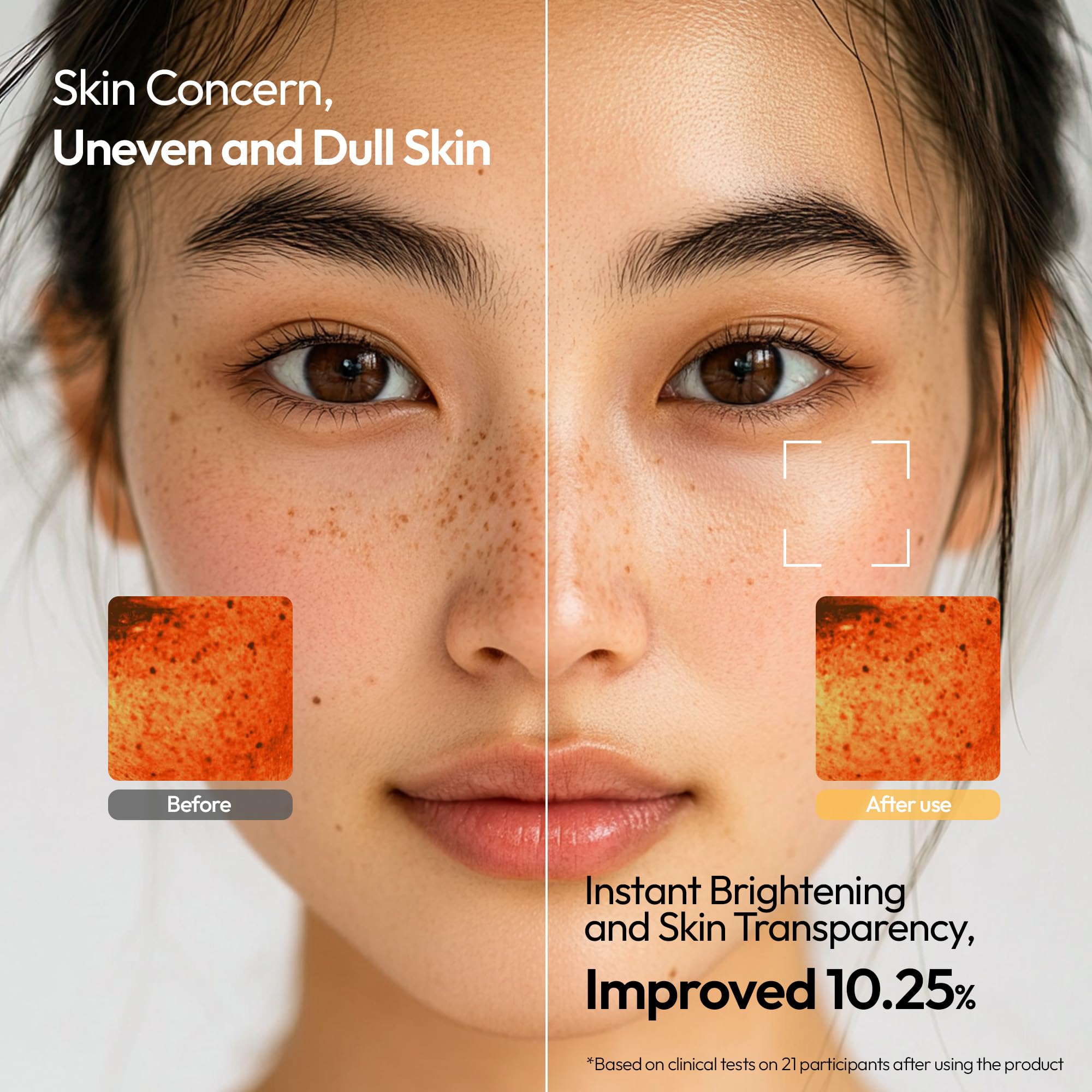 FreeGo Korean skincare packaging with pads and bottle