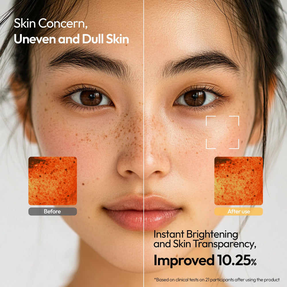 FreeGo Korean skincare packaging with pads and bottle