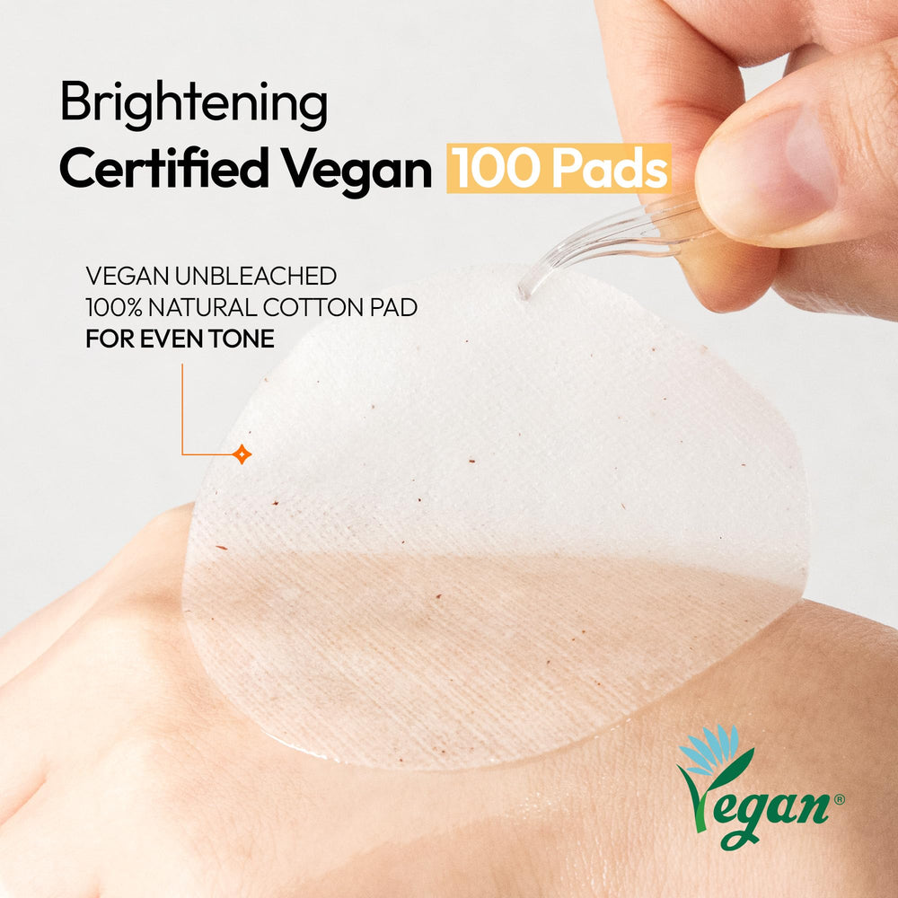 FreeGo Pure Vitamin C Pad on skin demonstrating glow and even tone