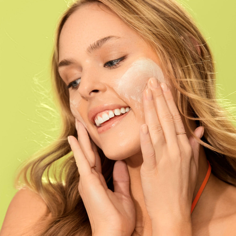 Freeman Cleanser + Mask vegan cruelty-free logo appeals to ethical skincare shoppers.