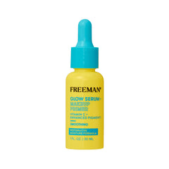 Freeman Glow Booster Serum bottle close-up showing hydration and glow.