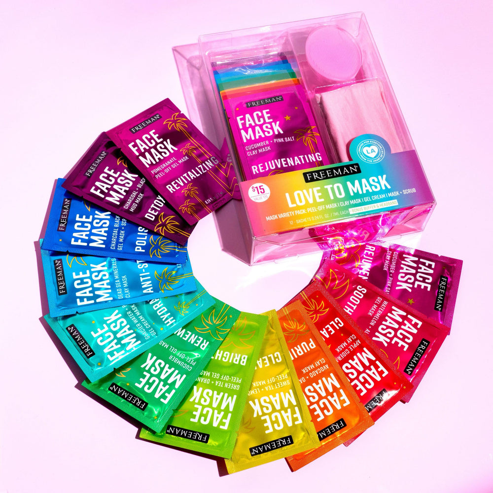 Freeman Love to Mask dead sea minerals mask for mineral-rich purification.