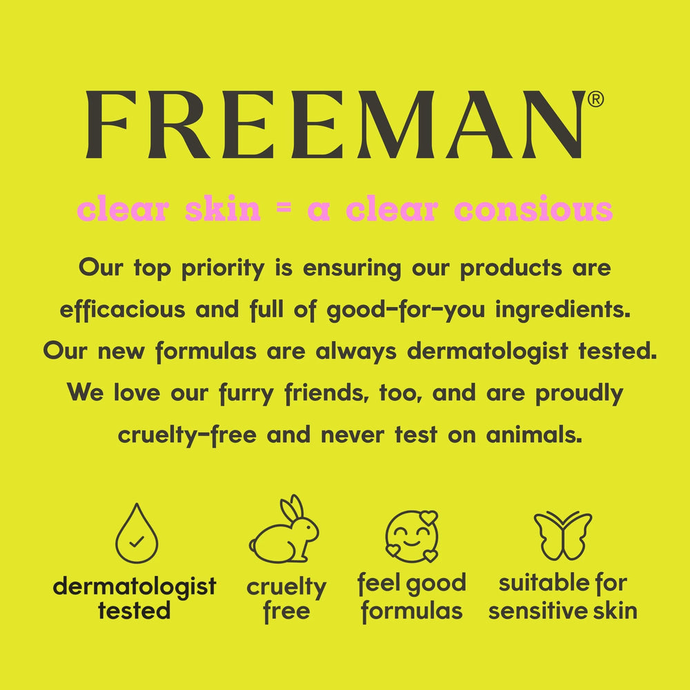 Freeman Love to Mask silicone face buffer for prepping skin before treatment.